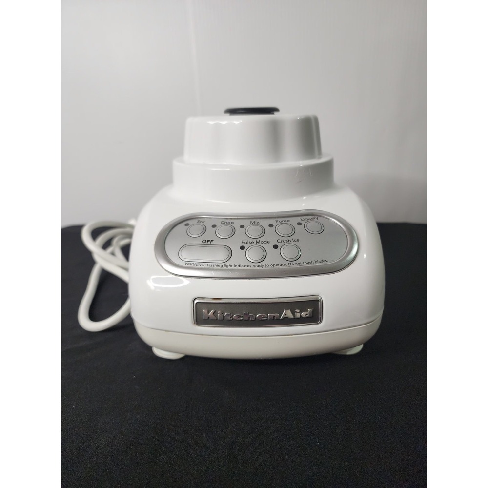 KitchenAid Blender Replacement BASE ONLY - KSB560WH0 White 5 Speed Motor Works